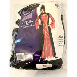 Spirit Halloween Adult Size XL Countess Costume Worn Once, All Pieces In Package